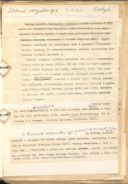 tekst uzupełniony fotografiami oraz rysunkami stanowiący materiał roboczy do zagadnień sztuki ogrodowej oraz przemian w kształtowaniu miast w epoce gotyku, zgrupowany w rozdzaiły: uwagi ogólne, piśmiennictwo ogrodnicze, ogrody siedlisk wiejskich, dworskich oraz zamkowych,rezydencje letnie, dwory myśliwskie, zwierzyńce, miasto., skan 15