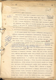 tekst uzupełniony fotografiami oraz rysunkami stanowiący materiał roboczy do zagadnień sztuki ogrodowej oraz przemian w kształtowaniu miast w epoce gotyku, zgrupowany w rozdzaiły: uwagi ogólne, piśmiennictwo ogrodnicze, ogrody siedlisk wiejskich, dworskich oraz zamkowych,rezydencje letnie, dwory myśliwskie, zwierzyńce, miasto., skan 23