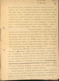fragmenty tekstu, materiał roboczy pt. "III. Sztuka ogrodowa", kolejna wersja redakcyjna, skan 2