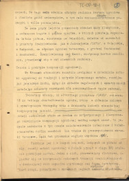fragmenty tekstu, materiał roboczy pt. "III. Sztuka ogrodowa", kolejna wersja redakcyjna, skan 3