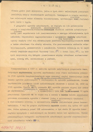 materiał roboczy, wg. opisu z obwoluty wydany drukiem w BMiOZ, seria B, t. XXIII, 1968, s. 153-168, na temat teorii i praktyki konserwatorskiej stosowanych w odniesieniu do różnych założeń ogrodowych i parków w ujęciu historycznym oraz zagadnień związanych z rekonstrukcją ogrodów zabytkowych, skan 14