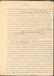 materiał roboczy, wg. opisu z obwoluty wydany drukiem w BMiOZ, seria B, t. XXIII, 1968, s. 153-168, na temat teorii i praktyki konserwatorskiej stosowanych w odniesieniu do różnych założeń ogrodowych i parków w ujęciu historycznym oraz zagadnień związanych z rekonstrukcją ogrodów zabytkowych, skan 22