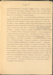 materiał roboczy, wg. opisu z obwoluty wydany drukiem w BMiOZ, seria B, t. XXIII, 1968, s. 153-168, na temat teorii i praktyki konserwatorskiej stosowanych w odniesieniu do różnych założeń ogrodowych i parków w ujęciu historycznym oraz zagadnień związanych z rekonstrukcją ogrodów zabytkowych, skan 23