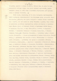 materiał roboczy, wg. opisu z obwoluty wydany drukiem w BMiOZ, seria B, t. XXIII, 1968, s. 153-168, na temat teorii i praktyki konserwatorskiej stosowanych w odniesieniu do różnych założeń ogrodowych i parków w ujęciu historycznym oraz zagadnień związanych z rekonstrukcją ogrodów zabytkowych, skan 24
