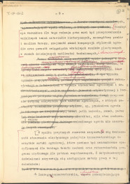 materiał roboczy, wg. opisu z obwoluty wydany drukiem w BMiOZ, seria B, t. XXIII, 1968, s. 153-168, na temat teorii i praktyki konserwatorskiej stosowanych w odniesieniu do różnych założeń ogrodowych i parków w ujęciu historycznym oraz zagadnień związanych z rekonstrukcją ogrodów zabytkowych, skan 29