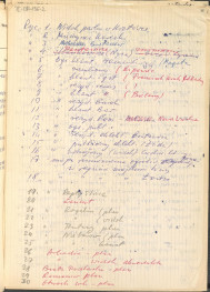 materiał roboczy, wg. opisu z obwoluty wydany drukiem w BMiOZ, seria B, t. XXIII, 1968, s. 153-168, na temat teorii i praktyki konserwatorskiej stosowanych w odniesieniu do różnych założeń ogrodowych i parków w ujęciu historycznym oraz zagadnień związanych z rekonstrukcją ogrodów zabytkowych, skan 36