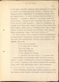 tekst zatytuowany: "Odrodzenie i wczesny barok 1450-1650" - 2 egzemplarze; materiał wydany w "Ogrody Polskie", wyd. Budownictwo i Architektura (1954), s. 23-48, skan 5