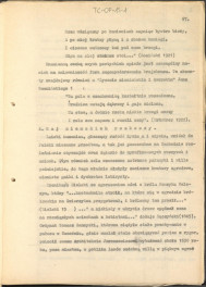 tekst zatytuowany: "Odrodzenie i wczesny barok 1450-1650" - 2 egzemplarze; materiał wydany w "Ogrody Polskie", wyd. Budownictwo i Architektura (1954), s. 23-48, skan 7
