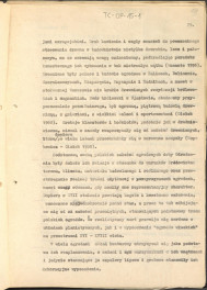 tekst zatytuowany: "Odrodzenie i wczesny barok 1450-1650" - 2 egzemplarze; materiał wydany w "Ogrody Polskie", wyd. Budownictwo i Architektura (1954), s. 23-48, skan 19