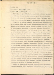 tekst zatytuowany: "Odrodzenie i wczesny barok 1450-1650" - 2 egzemplarze; materiał wydany w "Ogrody Polskie", wyd. Budownictwo i Architektura (1954), s. 23-48, skan 20