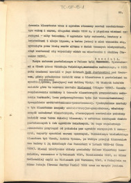 tekst zatytuowany: "Odrodzenie i wczesny barok 1450-1650" - 2 egzemplarze; materiał wydany w "Ogrody Polskie", wyd. Budownictwo i Architektura (1954), s. 23-48, skan 28