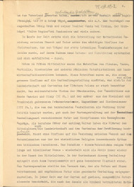 referat w formie tekstu z naniesionymi poprawkami, przygotowany w języku niemieckim (bez tytułu) na temat historii ogrodów w Polsce, skan 9
