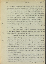 tekst, materiał roboczy do rozdziału VII "Naturalizm i eklektyzm XIX wieku" do wydawnictw: „Ogrody Polskie” i „Zarys historii kompozycji…”; kolejna wersja zmian, strony całe i karty z naklejonymi fragmentami tekstu, skan 10