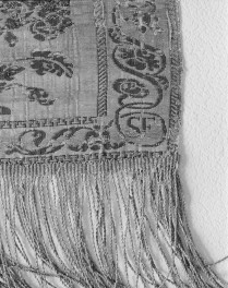 Muzeum Narodowe - zbiory - pas lity dwustronny - Kobyłka /Szczepan Filsjean 1784 - 1786 rok/ - głowa i wciąża /fragment/ - awers, skan 1