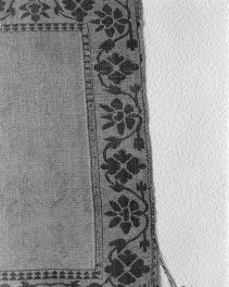 Muzeum Narodowe - zbiory - pas lity dwustronny - Stambuł /XVIII wiek/ - głowa i wciąża /fragment/ - sygnatura, skan 1