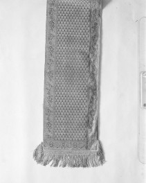 Muzeum Narodowe - zbiory - pas lity jednostronny - Kaszan, Presja /1700 - 1722 rok/ - głowa i wciąża /fragment/ - awers, skan 1