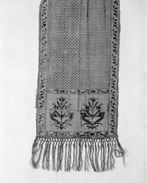 Muzeum Narodowe - zbiory - pas lity czterostronny - Lyon /1785 - 1792 rok/ - głowa i wciąża /fragment/ - awers, skan 1