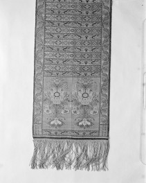 Muzeum Narodowe - zbiory - pas lity czterostronny - Kraków /Franciszek Masłowski 1781 - 1806 rok/ - głowa i wciąża /fragment/ - awers, skan 1