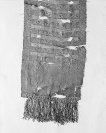 Muzeum Narodowe - zbiory - pas lity dwustronny - Słuck /Jan Madżarski 1767 - 1780 rok/ - głowa i wciąża /fragment/ - awers, skan 1