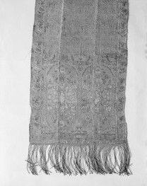 Muzeum Narodowe - zbiory - pas lity czterostronny - Kraków /Franciszek Masłowski 1781 - 1806 rok/ - głowa i wciąża /fragment/ - awers, skan 1